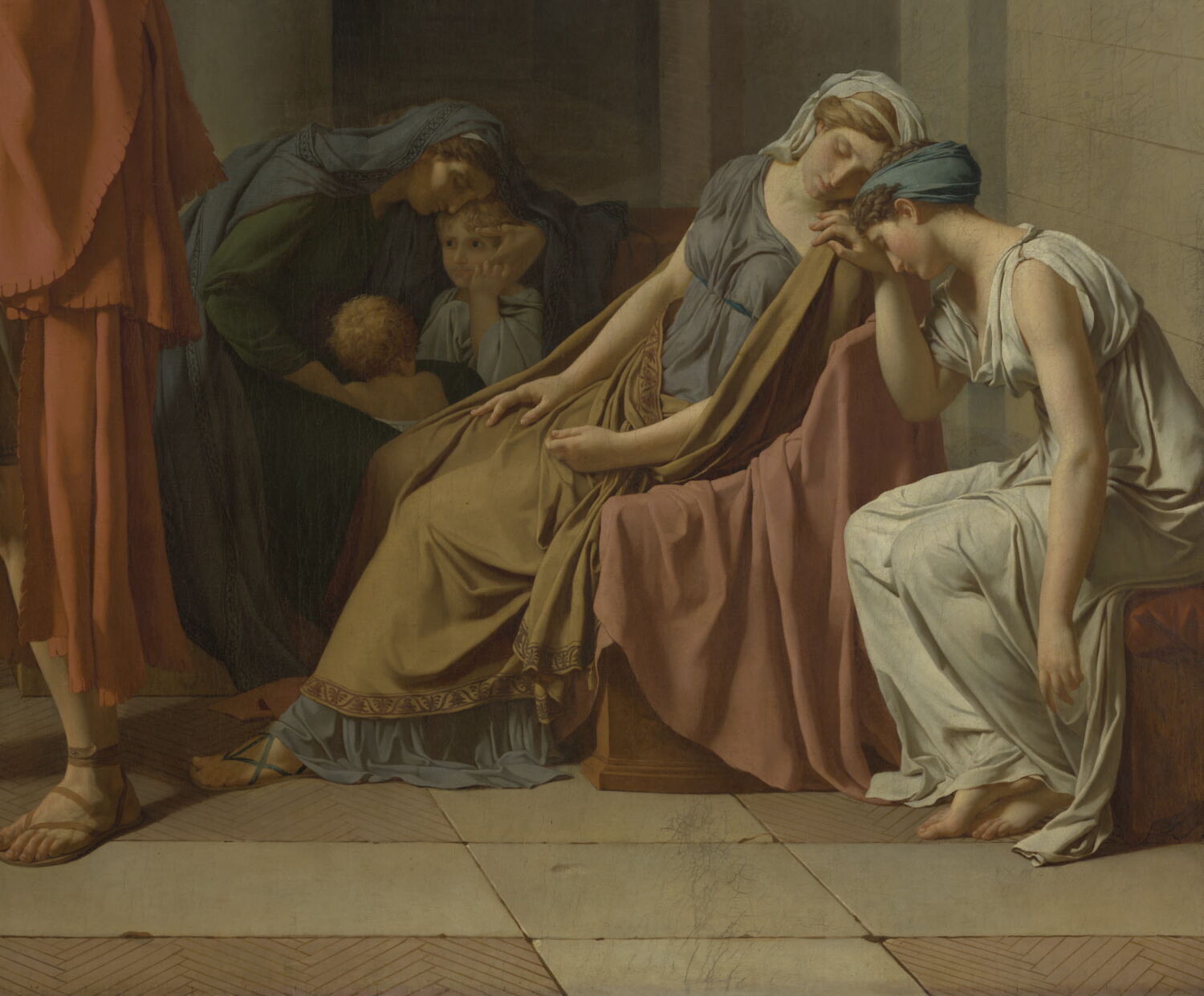 Le serment des Horaces. - Louvre Collections