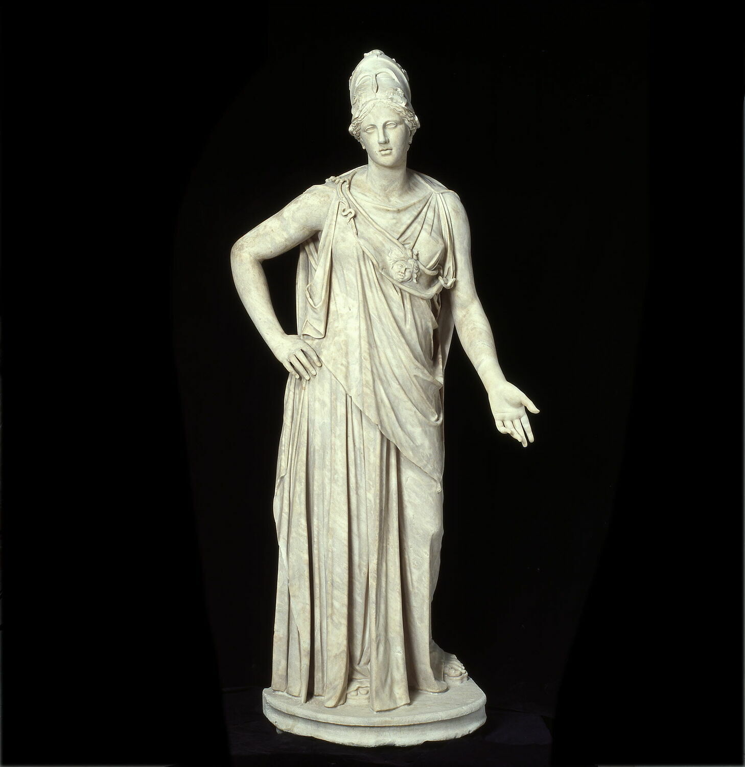 statue ; Athéna Mattéi Louvre Collections