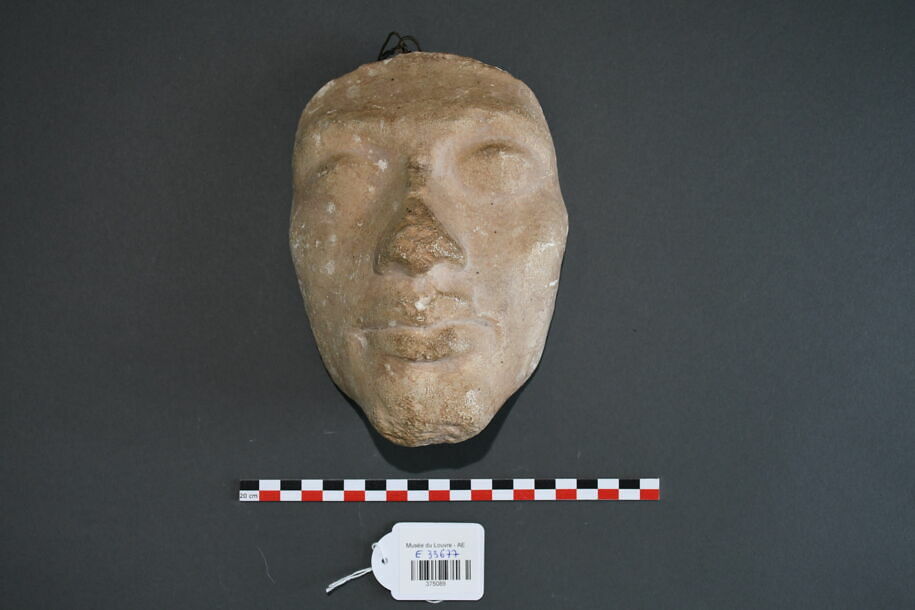 Moulage Masque Moulage De Visage Amarnien Louvre Collections