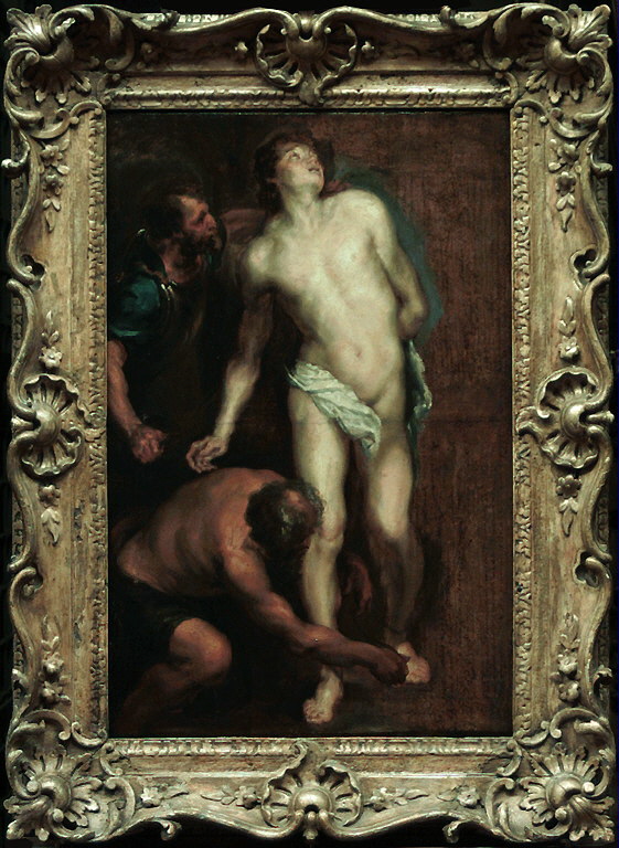 Étude pour le martyre de saint Sébastien Louvre Collections