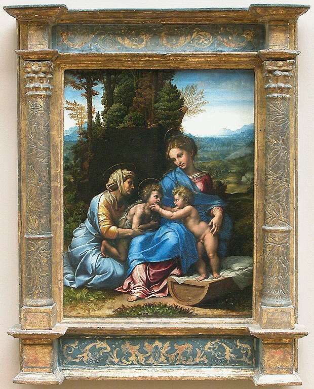 La Sainte Famille Dit La Petite Sainte Famille Louvre Collections