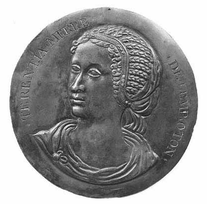 Médaille : Terentia, mère de l'empereur Othon