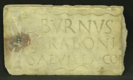 plaque de loculus ; inscription, image 1/3