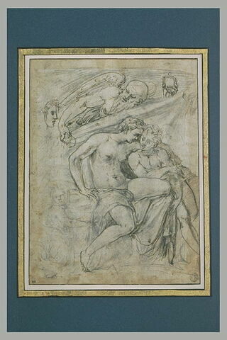 Le Temps, Vénus et l'Amour et deux autres figures, image 1/1