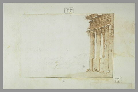 Le temple d'Antonin et le Campo Vaccino, image 1/1