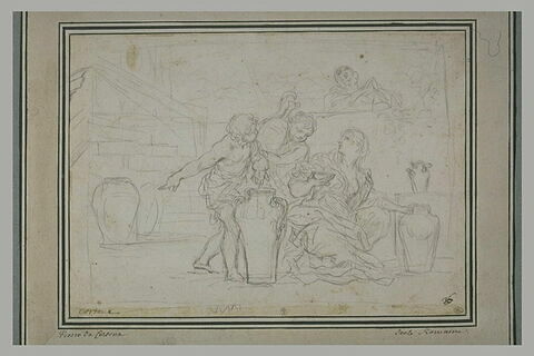 La veuve de Sarepta, ou Elisée sauvant une veuve et ses enfants de l'esclavage, image 2/2