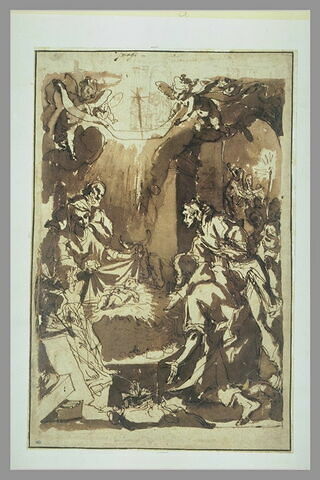 L'Adoration des bergers, image 1/1