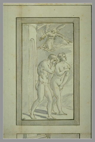 Adam et Eve chassés du Paradis, image 2/2