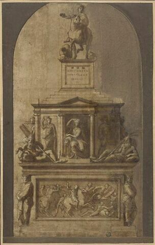 Projet pour le monument funéraire de Francesco II Gonzaga, image 1/2