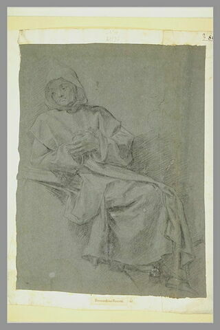 Chartreux assis : Ugo le Bienheureux, image 1/1