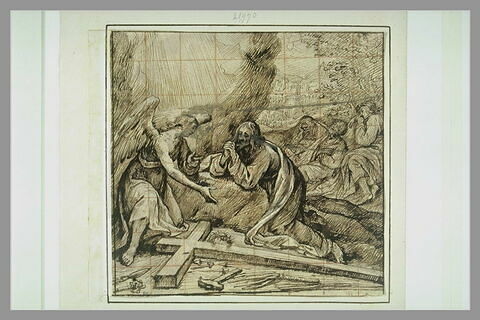Apparition de l'ange à Jésus dans le Jardin des Oliviers, image 1/1