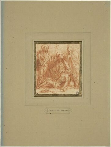 Pietà avec saint Jean-Baptiste et saint Pierre (?), image 2/3
