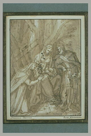 La Sainte Famille et sainte Thérèse, image 1/1