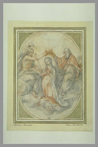 La sainte Trinité couronnant la Vierge, image 1/1