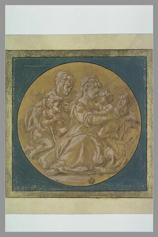 Sainte Famille avec saint Jean-Baptiste et sainte Elisabeth, image 2/2