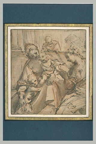 Mariage mystique de sainte Catherine d'Alexandrie, image 2/2