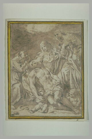 Déploration du Christ mort par la Vierge, saint François et sainte Madeleine