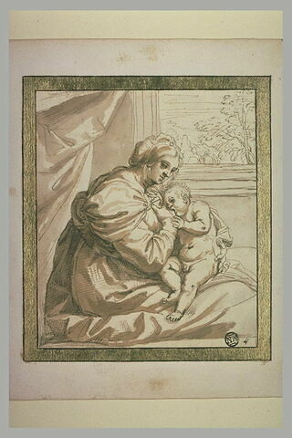La Vierge allaitant l'Enfant, image 2/2