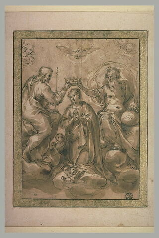 Le Couronnement de la Vierge par la Sainte Trinité