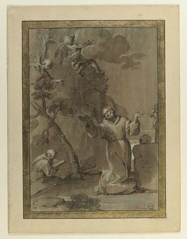 Saint François d'Assise recevant les stigmates, image 1/2