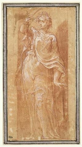 Femme debout, tenant un sabre dans la main droite: Judith, image 1/2