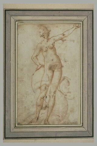 Femme nue, casquée, image 2/2