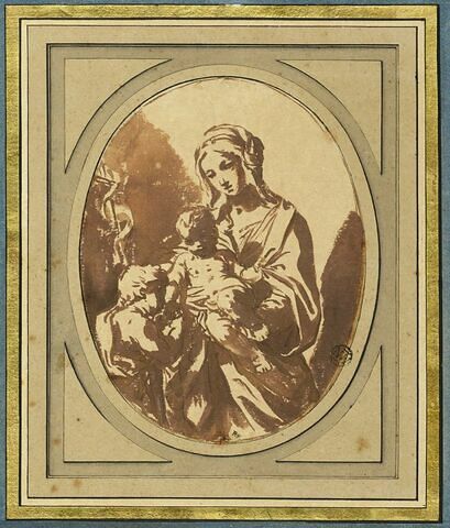 Vierge à l'Enfant avec le petit saint Jean