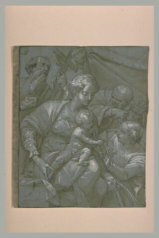 Vierge à l'Enfant avec saint Jérôme, saint Joseph et sainte Catherine, image 3/3