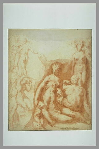 Composition avec plusieurs figures nues, image 1/1