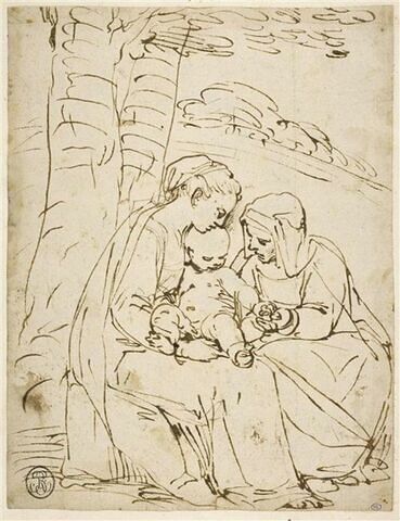 Vierge à l'Enfant avec sainte Elisabeth