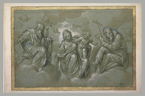 La Vierge et l'Enfant entre saint Paul et saint François d'Assise, image 1/1