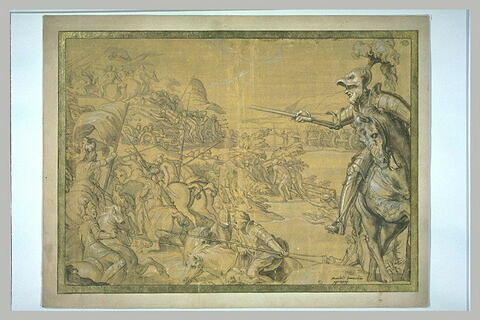 Bataille entre les Français et les Italiens avec François de Gonzague, image 1/1