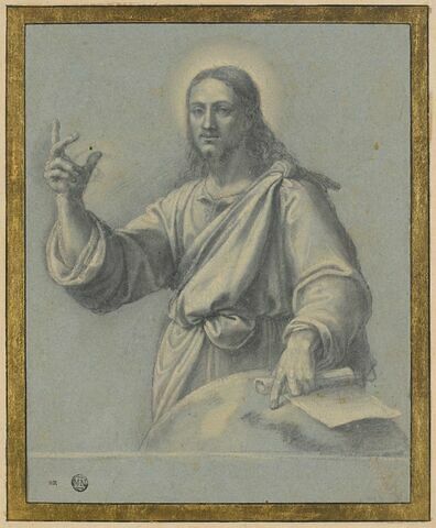 Le Christ en Salvator Mundi, image 1/2