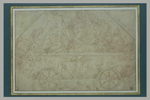Apollon et les Muses sur un char, image 1/1