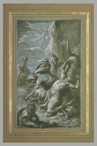Apollon attachant Marsyas à un arbre, image 2/2