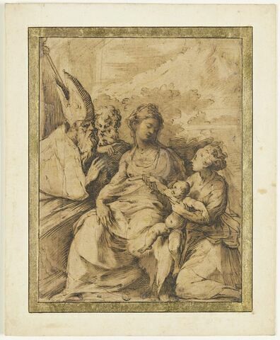 La Vierge à l'Enfant avec saint Pétrone, saint Jérôme et sainte Marguerite