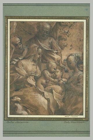 La Sainte Famille avec sainte Catherine, image 2/2