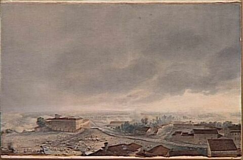 Vue du village de Fombio le 8 mai 1796, image 1/1