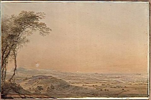 Vue des hauteurs près de Castiglione le 3 août 1796, image 1/1