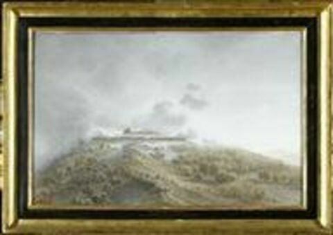 Troisième vue du vieux château de Cosseria le 14 avril 1796, image 1/1