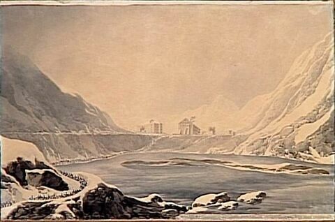 Passage du Grand Saint-Bernard le 18 mai 1800, image 1/1