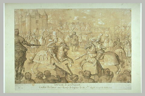 Le tournoi de Sandricourt, combat du 18 septembre 1493, image 1/1