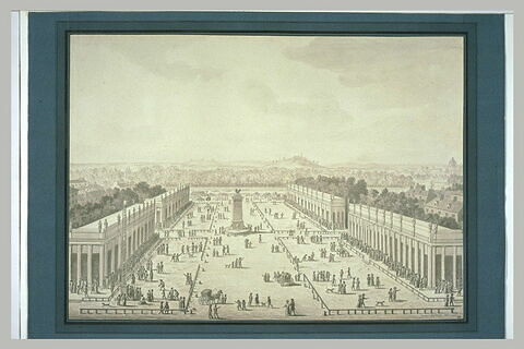Exposition de l'industrie sur l'esplanade des Invalides, 1806, image 1/1