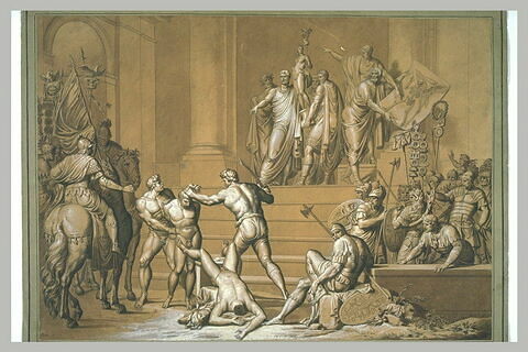 Condamnation et exécution des fils de Brutus