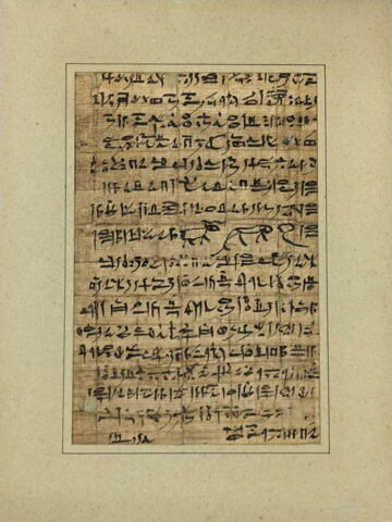 papyrus funéraire ; papyrus magique