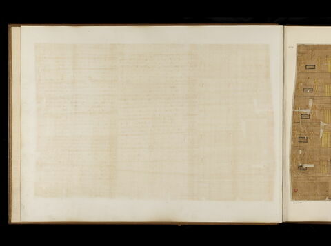 Reliure contenant les feuillets 1 à 9 du papyrus funéraire E 3661, image 3/5