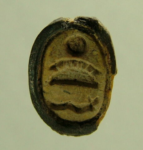 scarabée ; chaton de bague, image 1/1