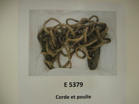 corde ; poulie, image 1/1