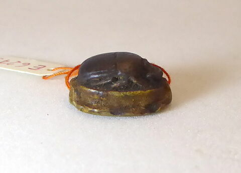 scarabée ; chaton de bague, image 4/4