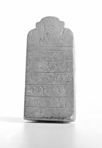 stèle d'Horus ; stèle miniature, image 2/2